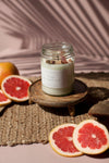 Pink Grapefruit Soy Candle - Renee Loves Frances