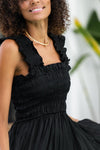 The Frances Dress - Silky Black