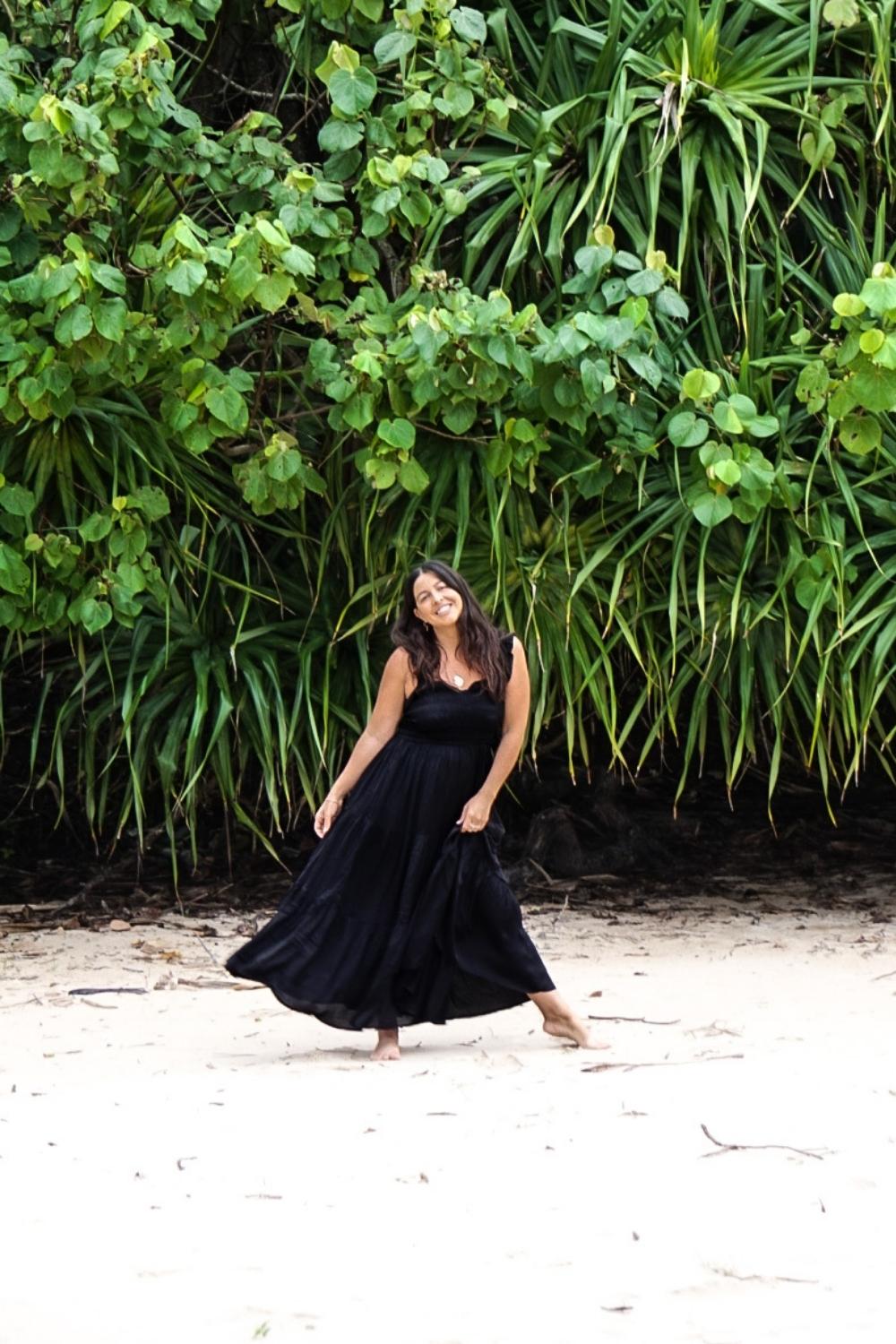 The Frances Dress - Silky Black