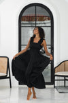 The Frances Dress - Silky Black