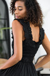 The Frances Dress - Silky Black