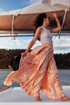 The Jools Skirt - Peach - Renee Loves Frances