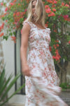 The Ivy Midi Dress - Vintage Blooms