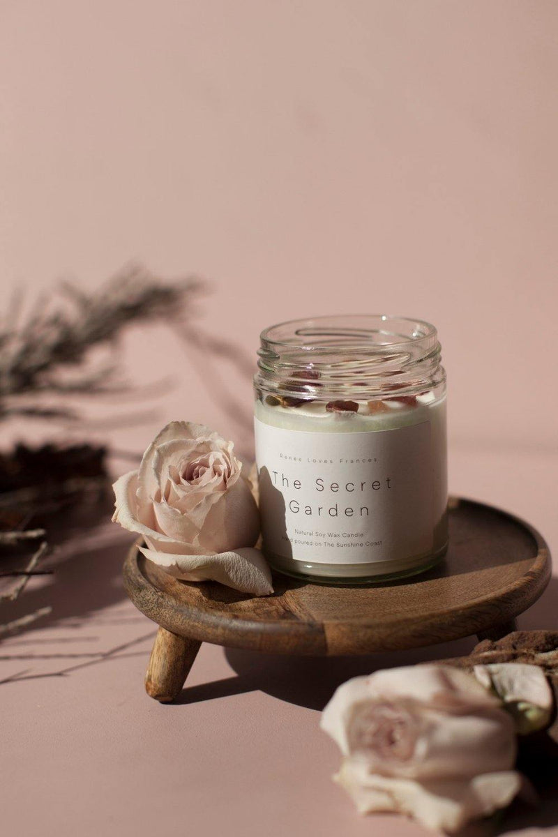 The Secret Garden Soy Candle - Renee Loves Frances